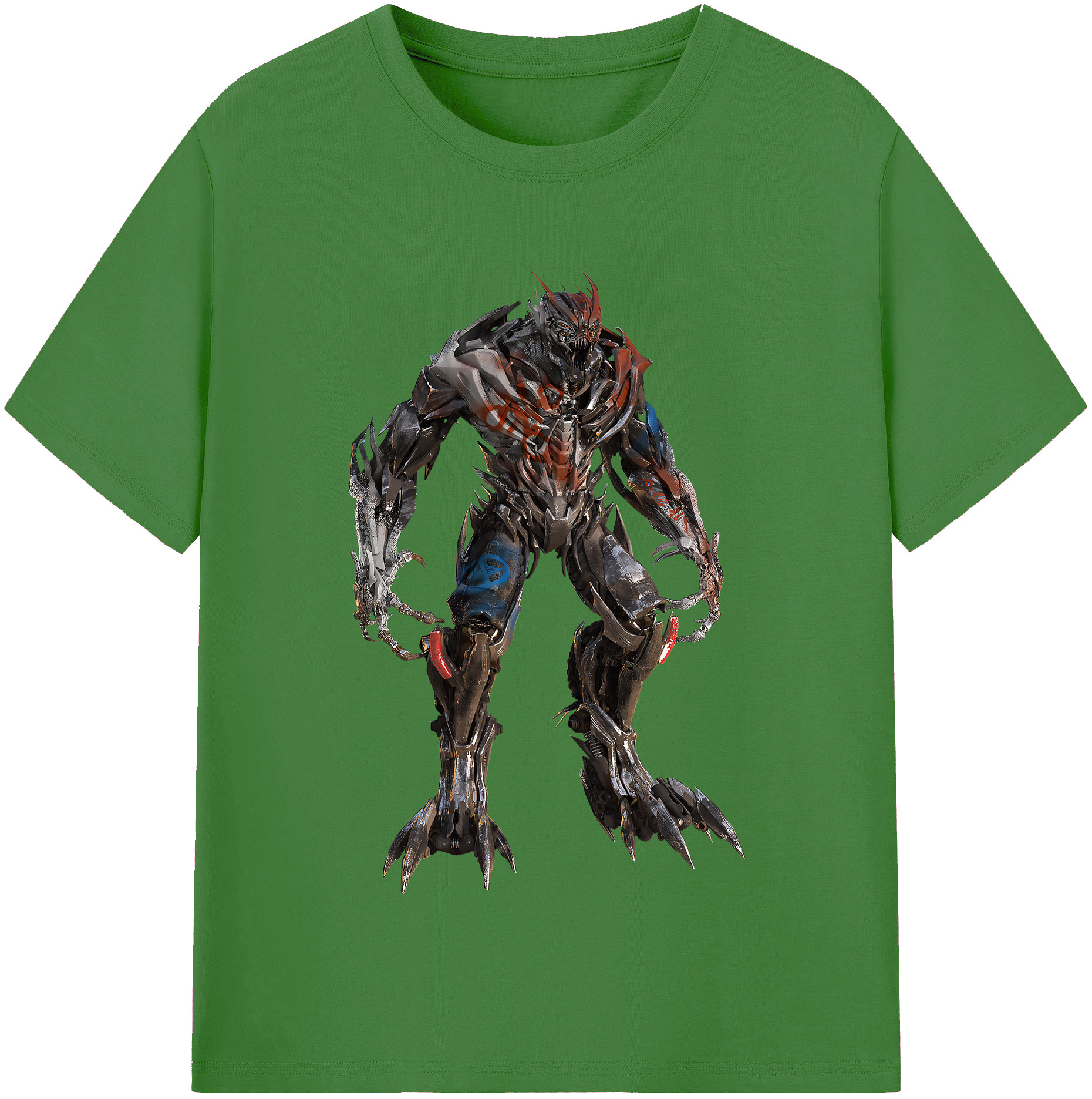 （画像用） Transformers トランスフォーマー レディースカジュアルプリントTシャツ（綿100％）